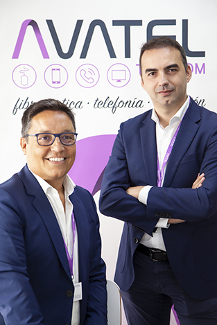 Portraits of JOSE IGNACIO AGUIRRE &amp;amp; VICTOR RODRIGUEZ FOUNDERS OF AVATEL FOR FORBES SPAIN