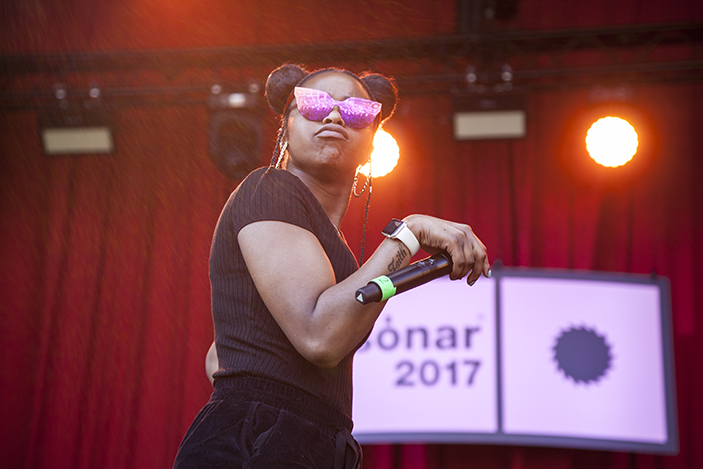 Working as one of the oficial photogrphers for Sonar 2017, nadia rose